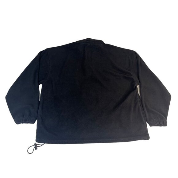 XX Stat Half Zip Sweatshirt Men's L Black High Neck Pullover Long Sleeve Running - Picture 5 of 5